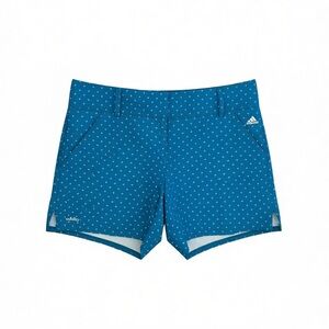 Adidas Women's Athletic Blue Dot Golf Shorts